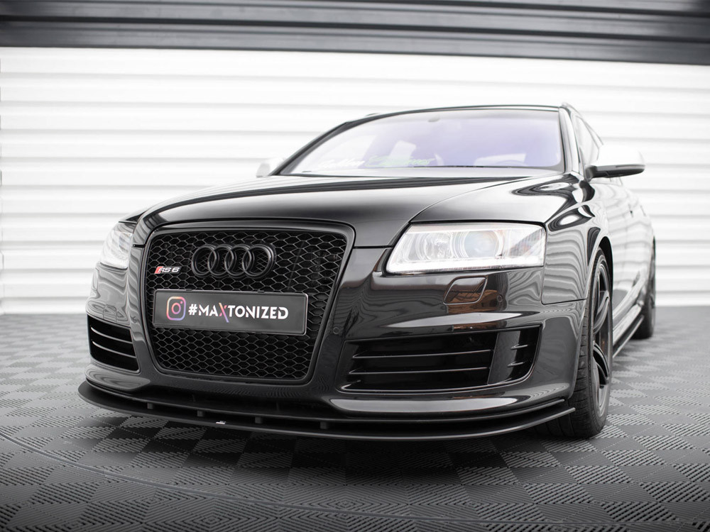 Maxton Street PRO Front Splitter Audi RS6 Avant C6