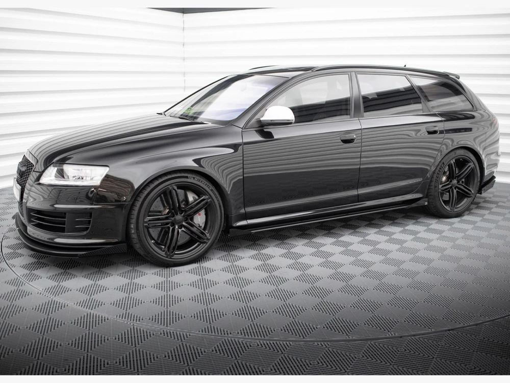Maxton Street PRO Side Skirts Diffusers + Flaps Audi RS6 Avant C6 Maxton Street PRO Side Skirts Diffusers + Flaps Audi RS6 Avant C6