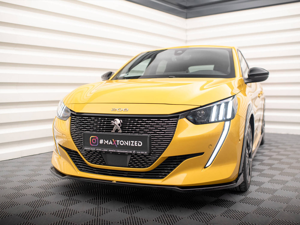 Maxton Front Splitter V.2 Peugeot 208 GT Mk2