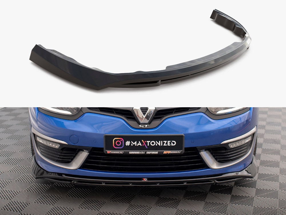 Maxton Front Splitter Renault Megane GT Line Grandtour Mk3 Facelift
