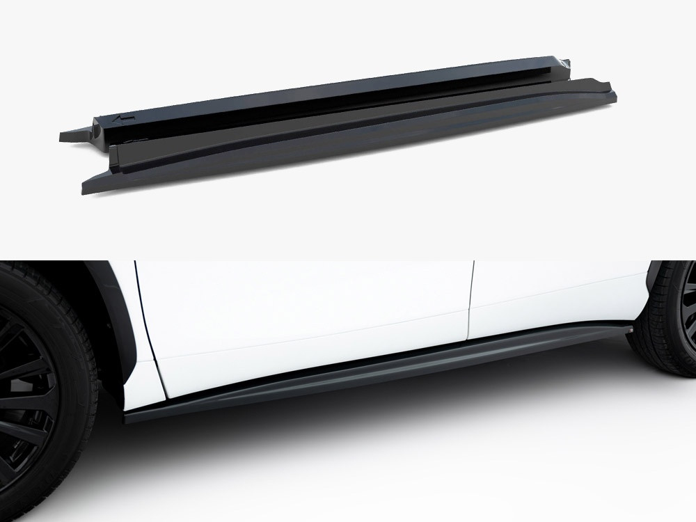Maxton Side Skirts Diffusers Toyota Highlander Mk4