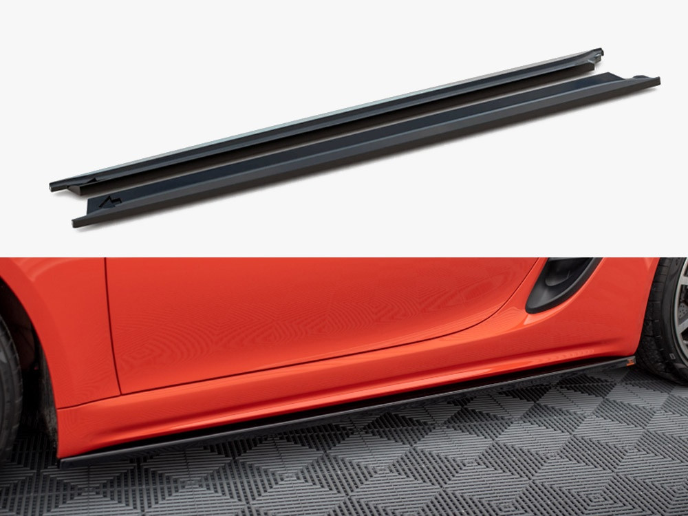 Maxton Side Skirts Diffusers Porsche 718 Cayman 982c Maxton Side Skirts Diffusers Porsche 718 Cayman 982c