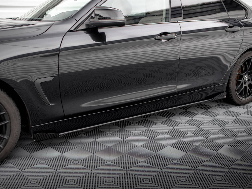 Maxton Street PRO Side Skirts Diffusers + Flaps BMW 4 Gran Coupe F36