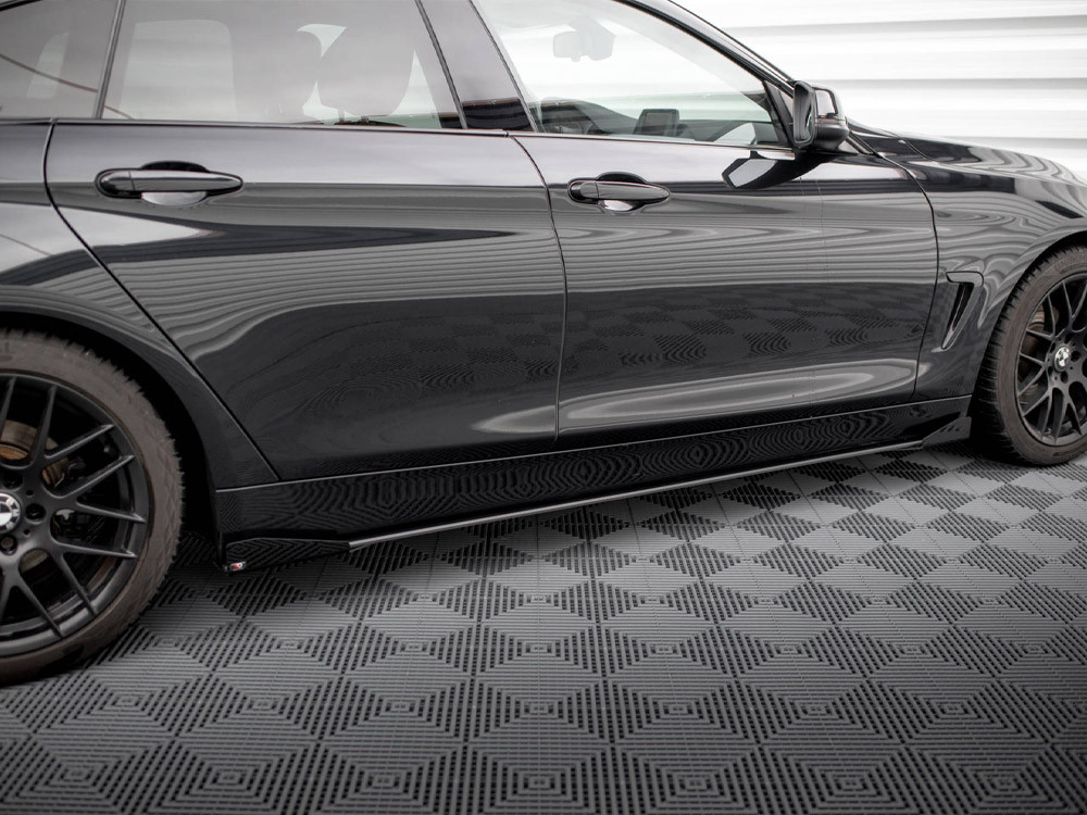 Maxton Street PRO Side Skirts Diffusers + Flaps BMW 4 Gran Coupe F36
