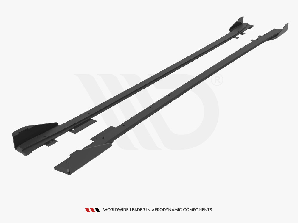 Maxton Street PRO Side Skirts Diffusers + Flaps BMW 4 Gran Coupe F36
