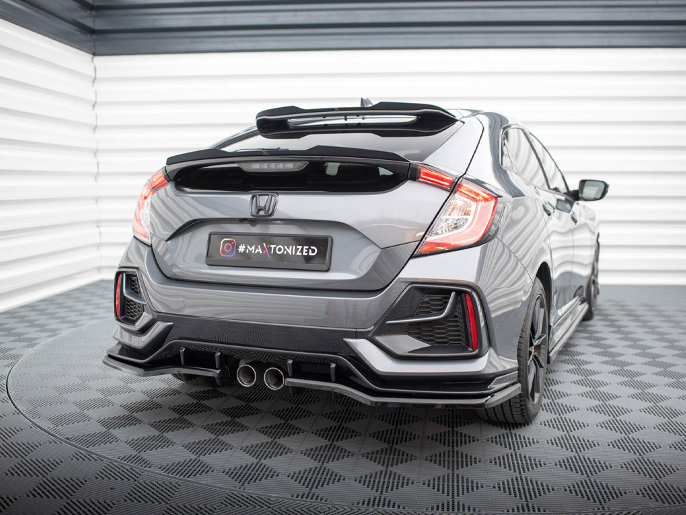 Maxton Upper Spoiler CAP Honda Civic Sport Mk 10