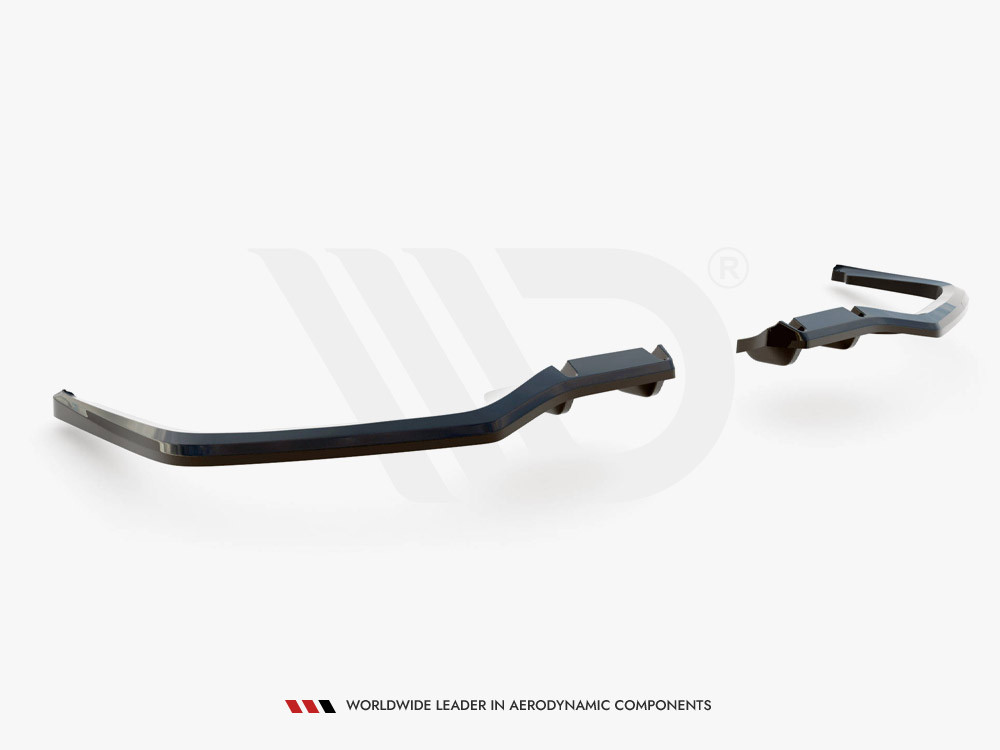 Maxton Rear Splitter V.1 (Vertical Bars) Honda Civic Sport Mk10 Facelift