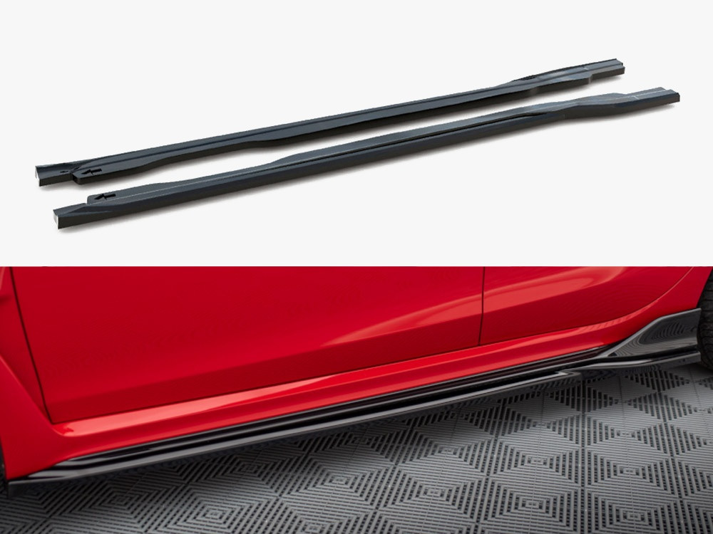 Maxton Side Skirts Diffusers V.1 Honda Civic Type-R Mk 11