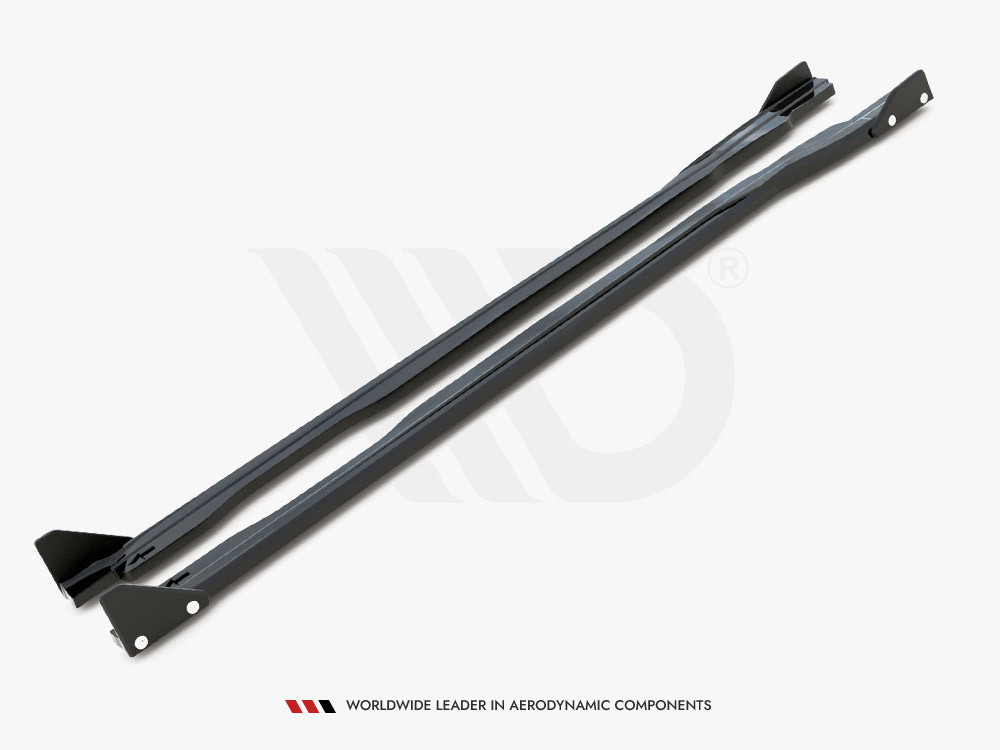 Maxton Side Skirts Diffusers V.1 + Flaps Honda Civic Type-R Mk 11 Maxton Side Skirts Diffusers V.1 + Flaps Honda Civic Type-R Mk 11