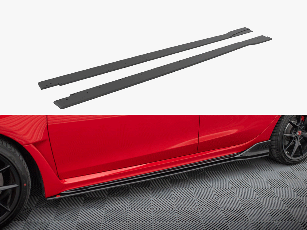 Maxton Street PRO Side Skirts Diffusers Honda Civic Type-R Mk 11