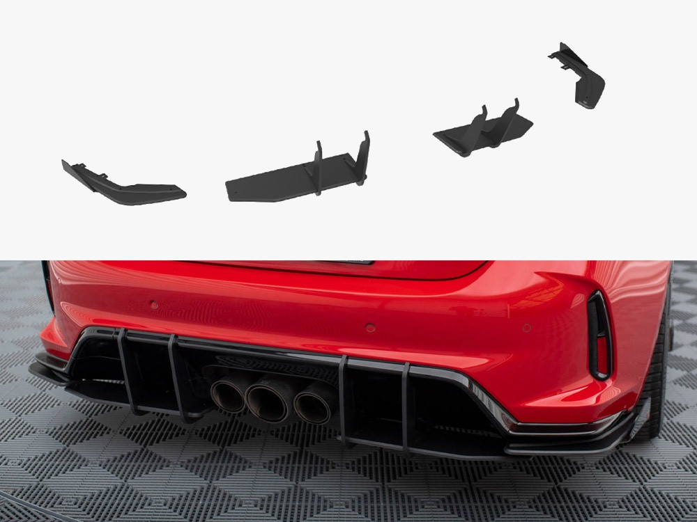Maxton Street PRO Rear Diffuser + Flaps Honda Civic Type-R Mk 11