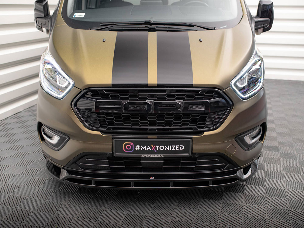 Maxton Front Splitter Ford Tourneo Custom Mk1 Facelift