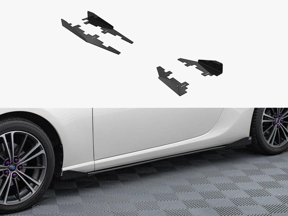 Maxton Side Flaps Subaru BRZ Mk1 / Mk1 Facelift