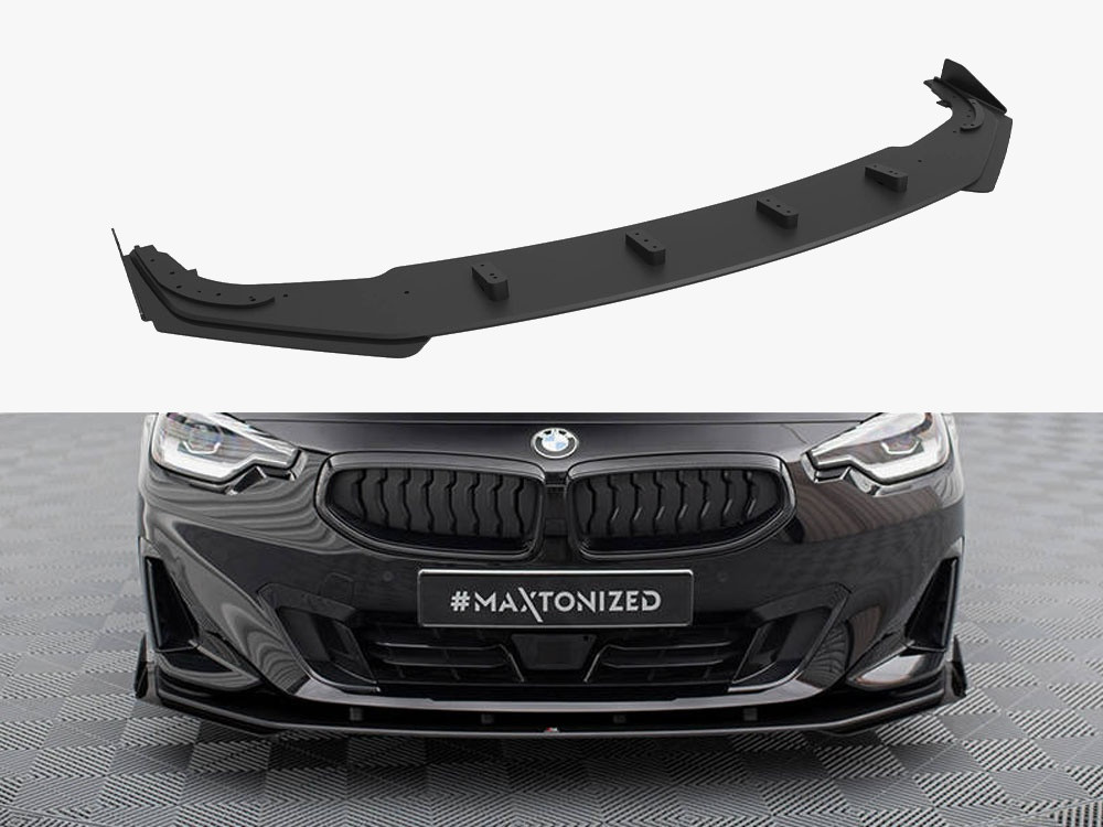 Maxton Street PRO Front Splitter + Flaps BMW 2 Coupe G42