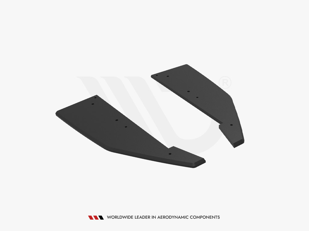 Maxton Street Pro Rear Side Splitters Mercedes-AMG C63 Sedan / Estate W205 Facelift