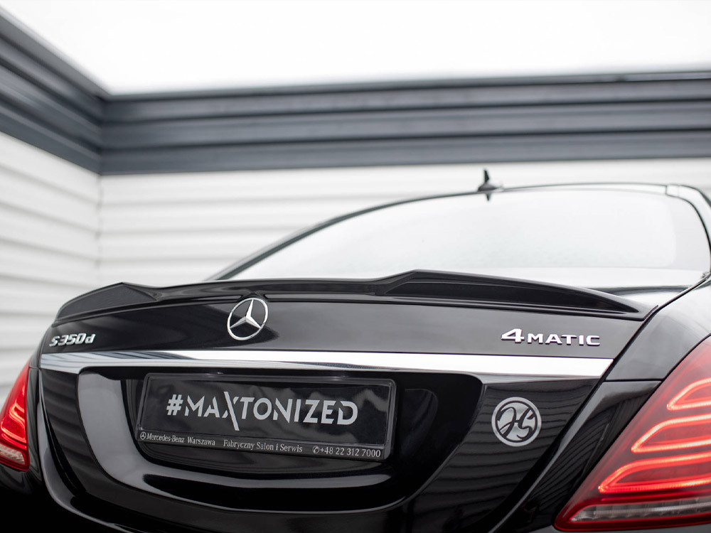Maxton Spoiler CAP 3D Mercedes-Benz S W222 / W222 Facelift