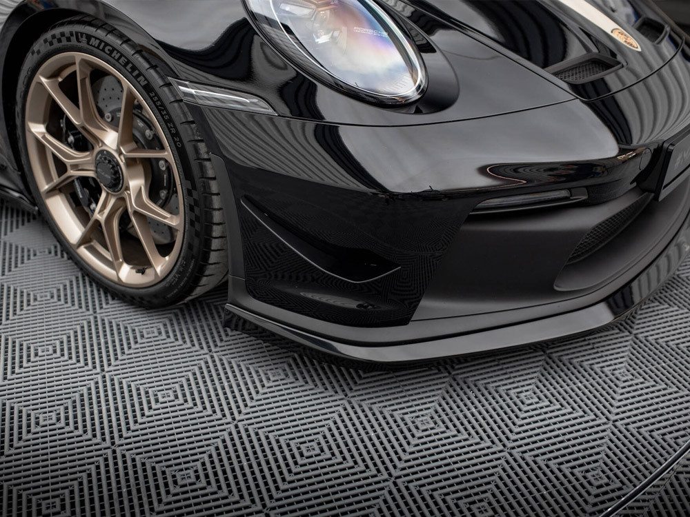Maxton Front Bumper Wings (Canards) Porsche 911 992 GT3 - Darkside