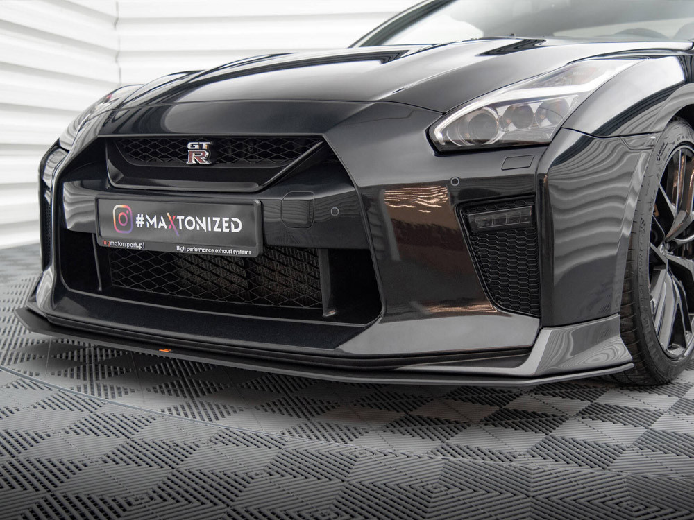 Maxton Street PRO Front Splitter Nissan GTR R35 2nd Facelift