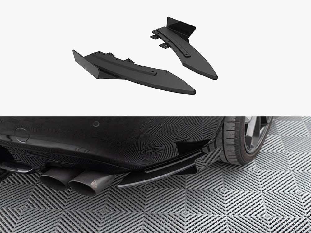 Maxton Street Pro Rear Side Splitters + Flaps Audi S5 / A5 S-Line Coupe / Cabrio 8T Maxton Street Pro Rear Side Splitters + Flaps Audi S5 / A5 S-Line Coupe / Cabrio 8T