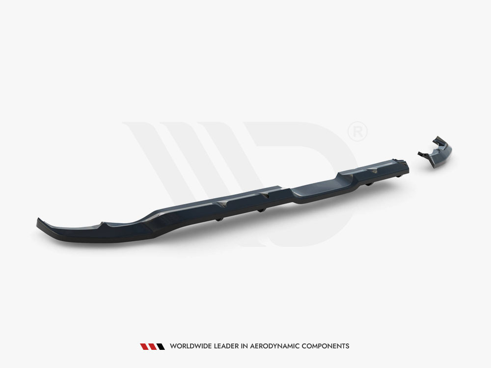 Maxton Rear Splitter (Vertical Bars) Toyota Yaris GR Sport Mk4