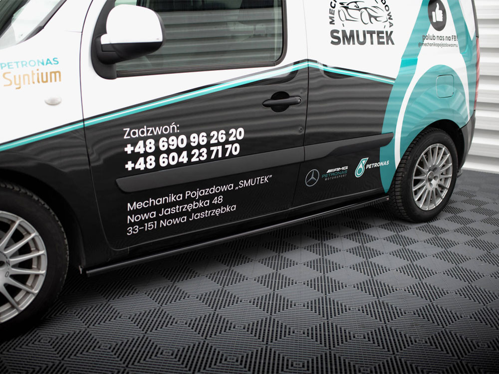 Maxton Side Skirts Diffusers Mercedes-Benz Citan Mk1