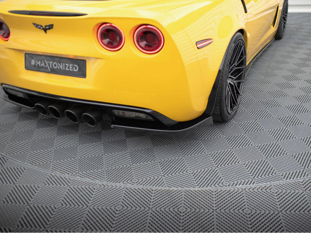 Maxton Rear Side Splitters Chevrolet Corvette Widebody C6