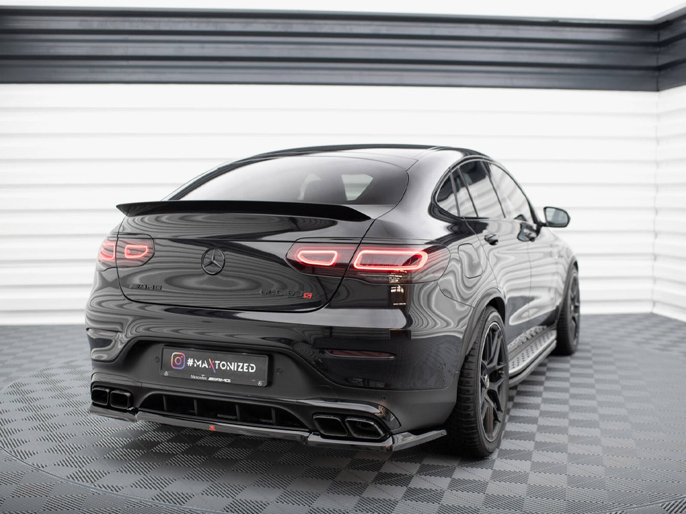 Maxton Rear Splitter (Vertical Bars) Mercedes-AMG GLC 63 Coupe C253 Facelift Maxton Rear Splitter (Vertical Bars) Mercedes-AMG GLC 63 Coupe C253 Facelift