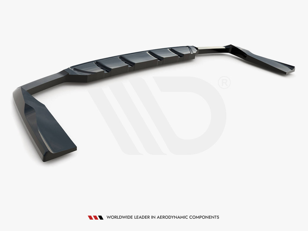 Maxton Rear Splitter (Vertical Bars) Mercedes-AMG GLC 63 Coupe C253 Facelift Maxton Rear Splitter (Vertical Bars) Mercedes-AMG GLC 63 Coupe C253 Facelift