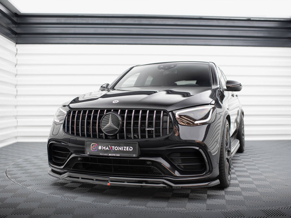 Maxton Front Splitter Mercedes-AMG GLC 63 SUV / Coupe X253 / C253 Maxton Front Splitter Mercedes-AMG GLC 63 SUV / Coupe X253 / C253