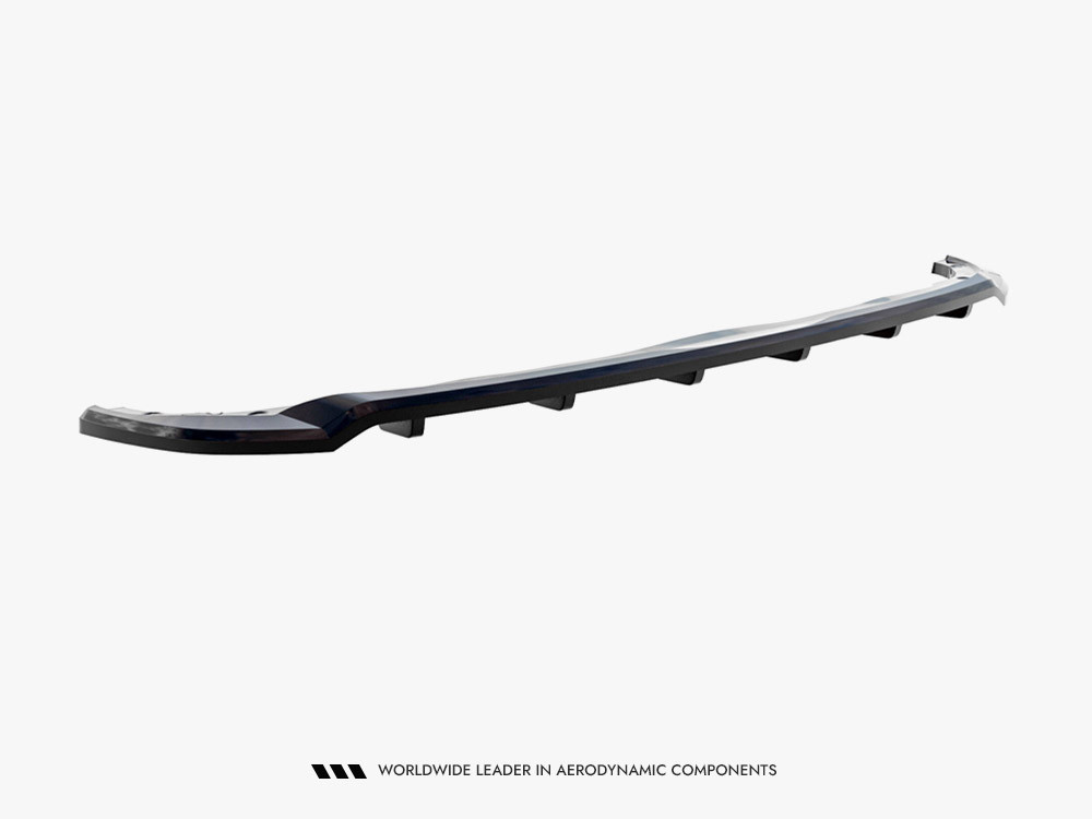 Maxton Rear Splitter (Vertical Bars) Opel Corsa - e F (Mk6)