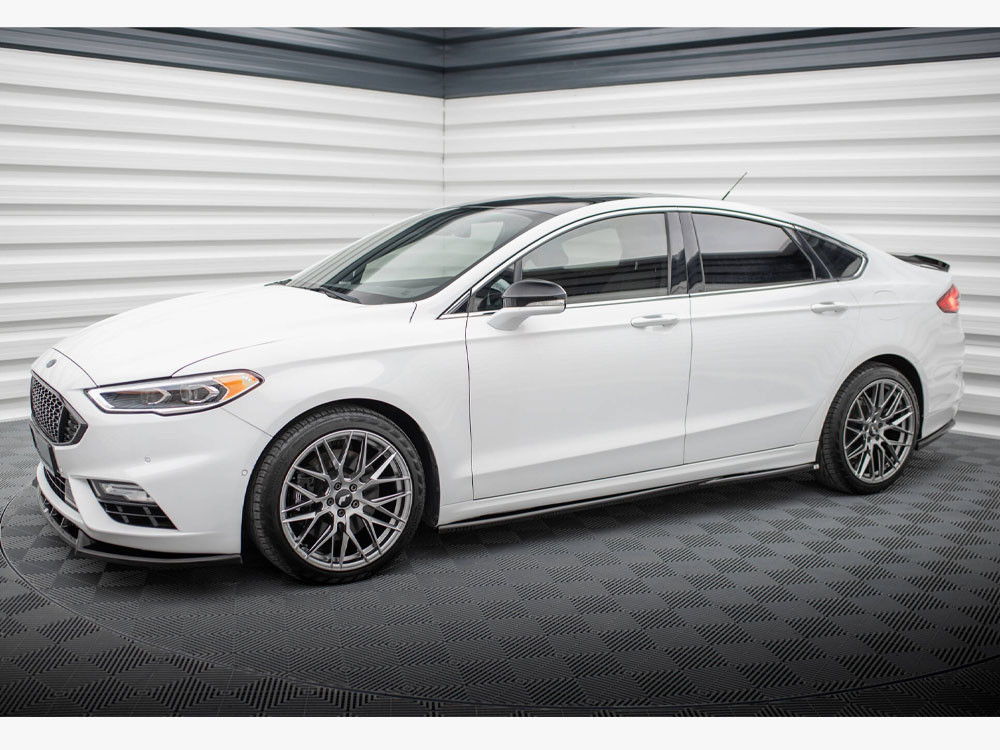 Maxton Side Skirts Diffusers Ford Mondeo Sport Mk5 Facelift / Fusion Sport Mk2 Facelift