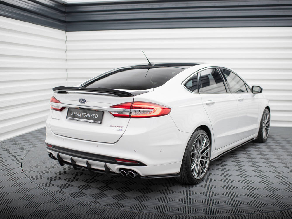 Maxton Street Pro Rear Side Splitters Ford Mondeo Sport Mk5 Facelift / Fusion Sport Mk2 Facelift