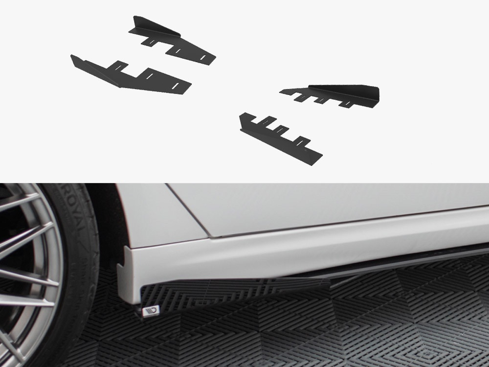 Maxton Side Flaps Ford Mondeo Sport Mk5 Facelift / Fusion Sport Mk2 Facelift