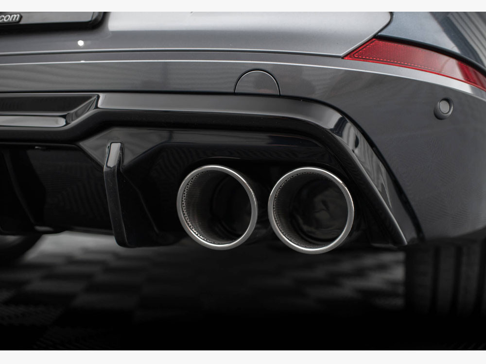 Maxton Rear Valance V.3 + Exhaust Ends Imitation Cupra Formentor Mk1 - Chrome Tips