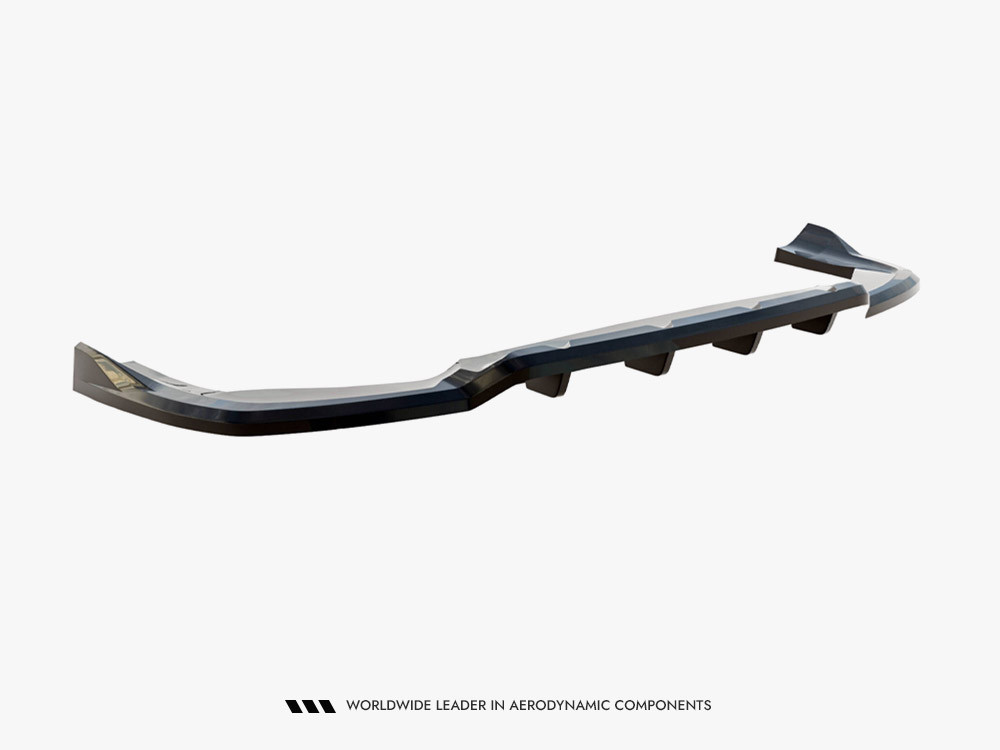 Maxton Rear Splitter (Vertical Bars) Alfa Romeo Stelvio Quadrifoglio Mk1