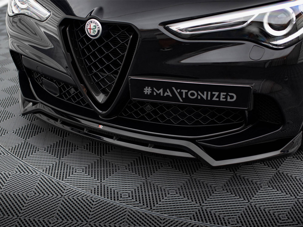 Maxton Front Splitter Alfa Romeo Stelvio Quadrifoglio Mk1