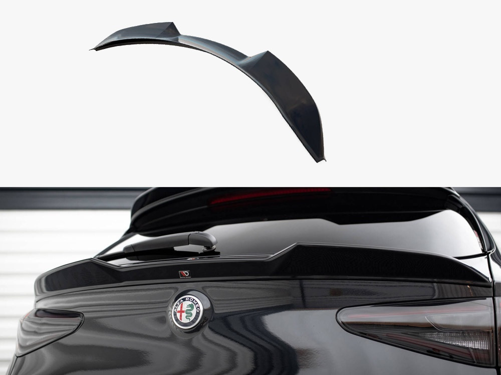Maxton Lower Spoiler CAP 3D Alfa Romeo Stelvio Mk1