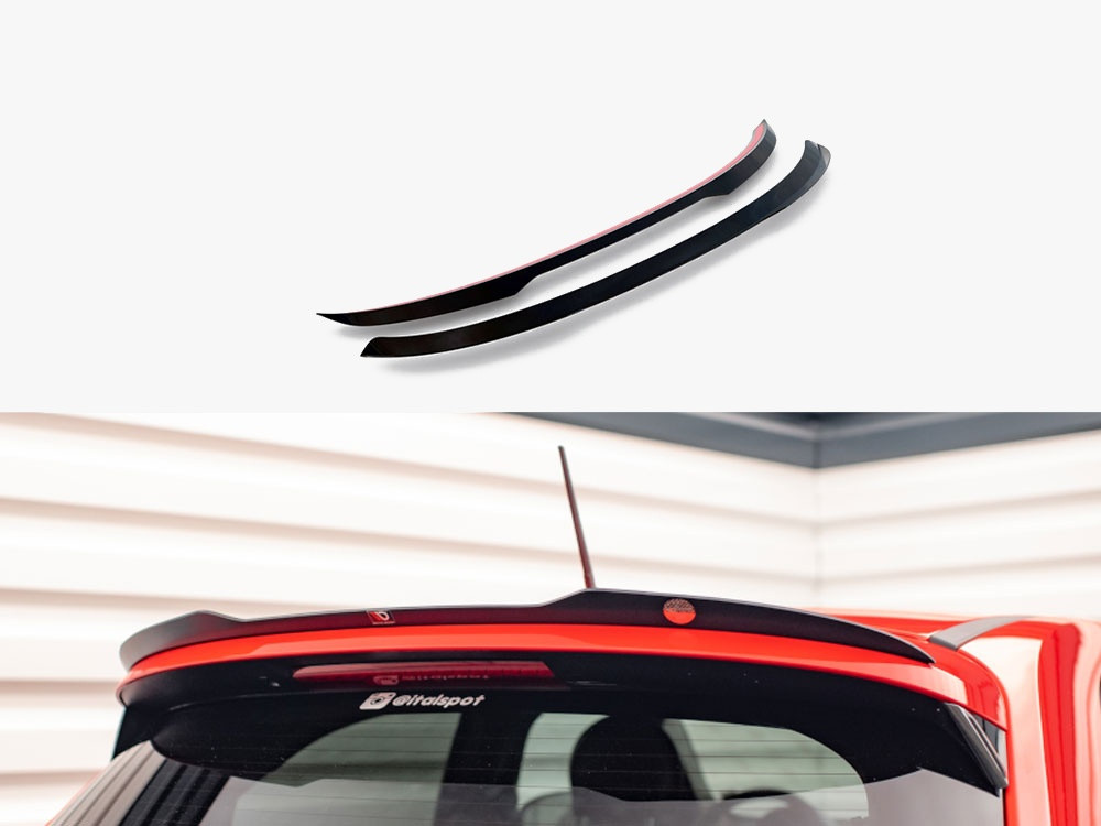 Maxton Spoiler CAP Fiat 500X Sport Mk1 Facelift
