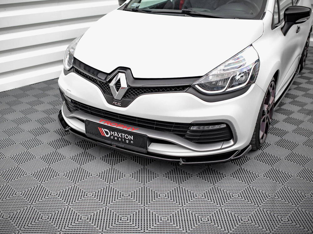 Maxton Front Splitter V.2 Renault Clio RS Mk4