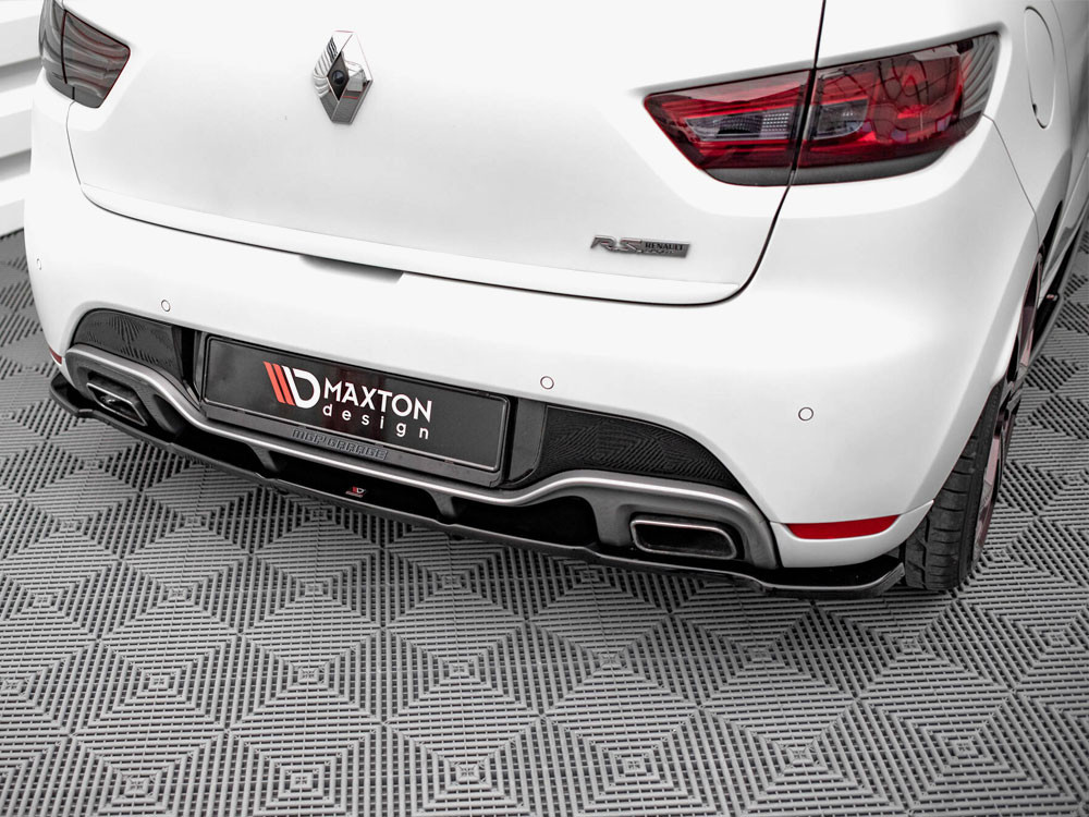 Maxton Rear Splitter (Vertical Bars) Renault Clio RS Mk4