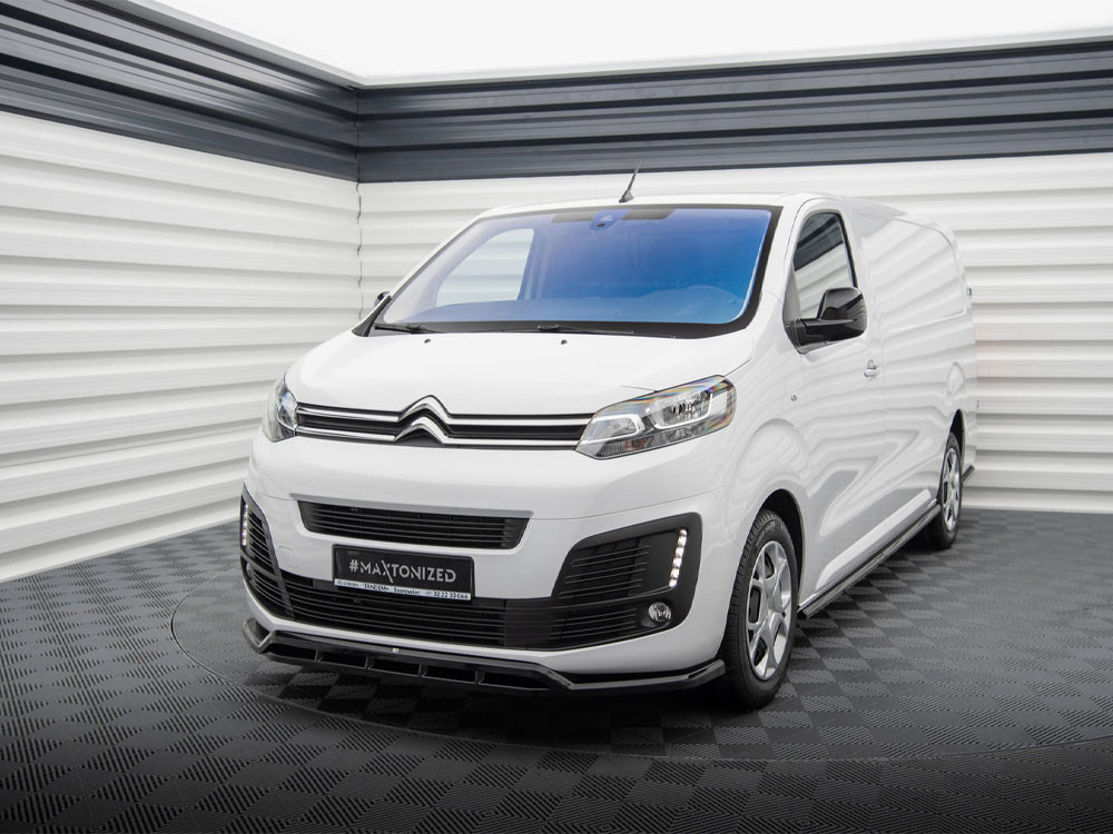 Maxton Front Splitter Citroen Jumpy Mk3