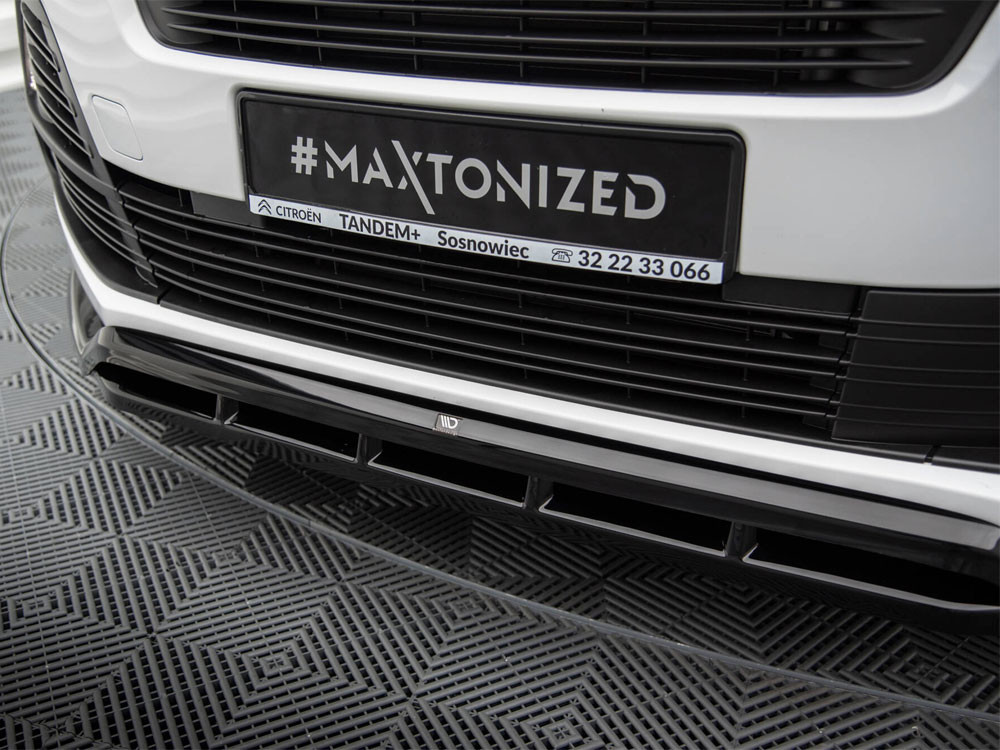 Maxton Front Splitter Citroen Jumpy Mk3