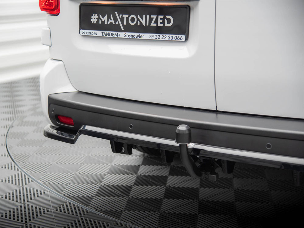 Maxton Central Rear Splitter (Vertical Bars) Citroen Jumpy L3 Mk3