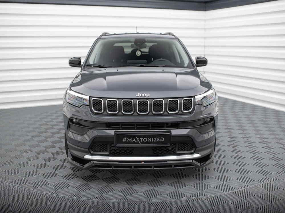 Maxton Front Splitter Jeep Compass Limited Mk2 Facelift