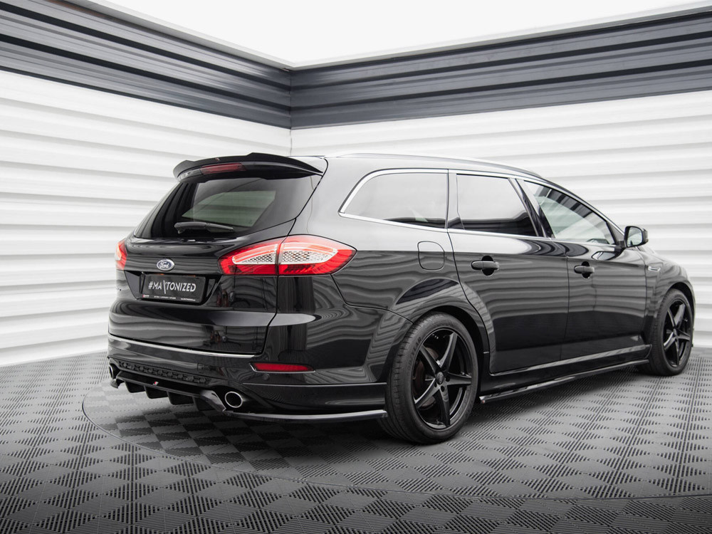 Maxton Rear Splitter (Vertical Bars) Ford Mondeo Estate ST-Line Mk4 Facelift