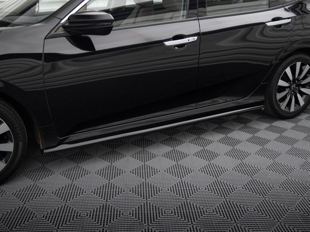 Maxton Side Skirts Diffusers Honda Civic Mk10