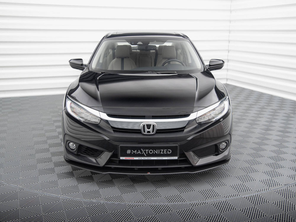 Maxton Street PRO Front Splitter Honda Civic Mk10