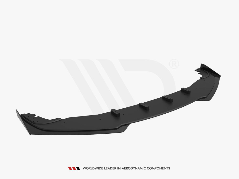 Maxton Street PRO Front Splitter + Flaps Honda Civic Mk10
