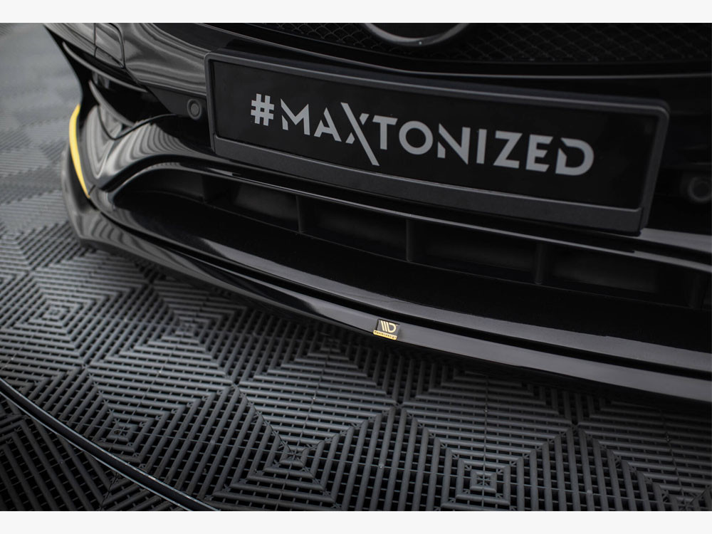 Maxton Front Splitter V.3 Mercedes-AMG CLA 45 Aero C117 Facelift