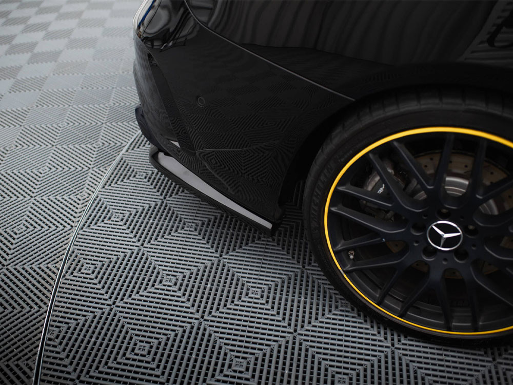 Maxton Rear Splitter (Vertical Bars) Mercedes-AMG CLA 45 C117 Facelift